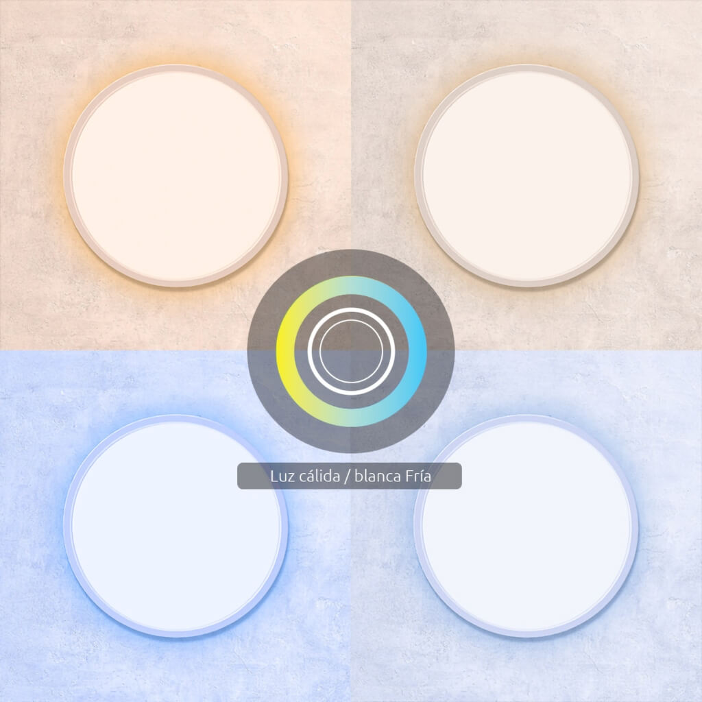 Nexxt Solutions Lámpara de Techo Inteligente Wi-Fi, NHB-C810