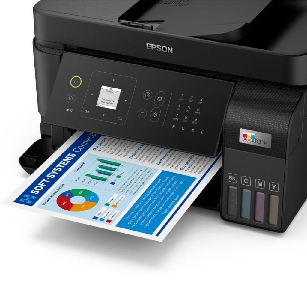 Epson Impresora Multifuncional EcoTank L5590, C11CK57301