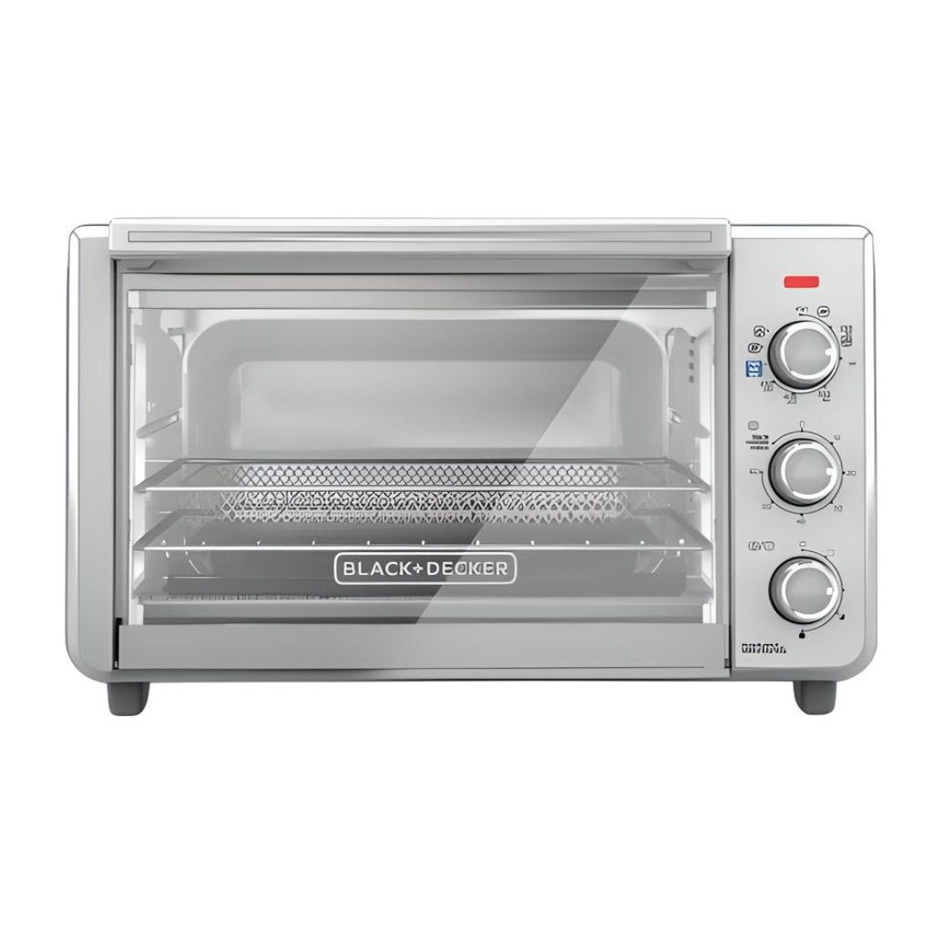 Black & Decker Horno Tostador con Freidora Aire 21.8 Litros, TO3217SS-LA