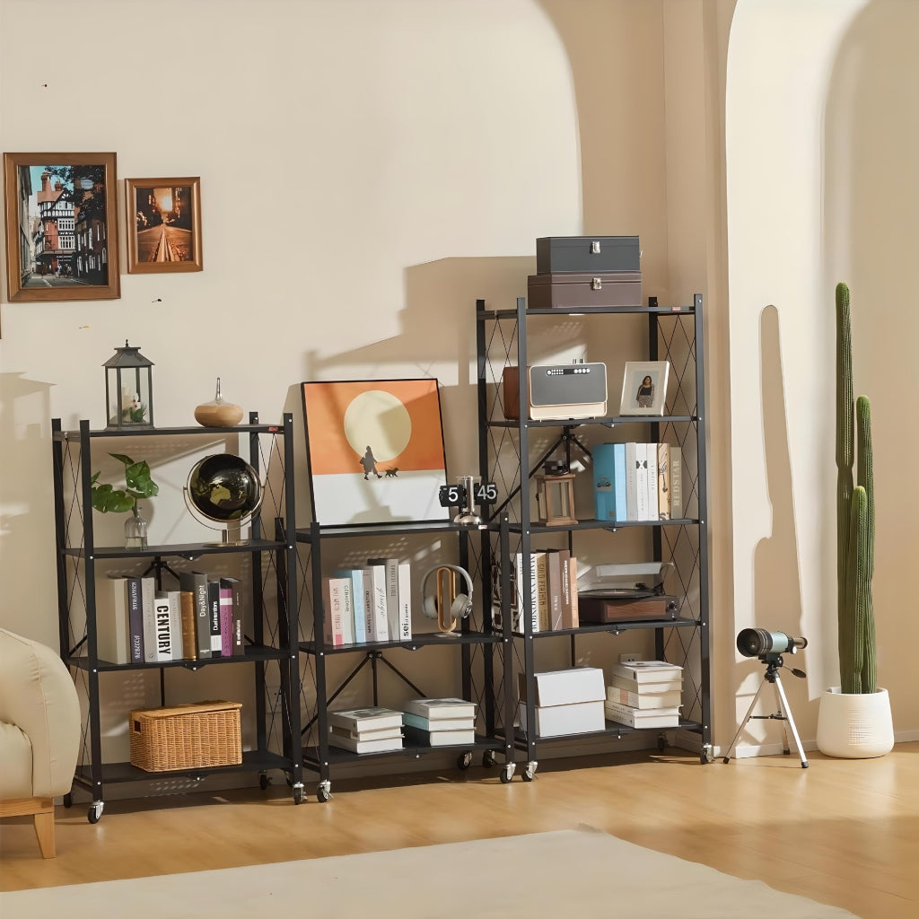Miomu Mueble de Almacenamiento Plegable Diseño Carrito