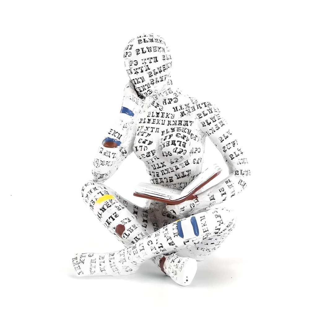 Miomu Set de Figuras de Mujeres Leyendo, 3 Piezas