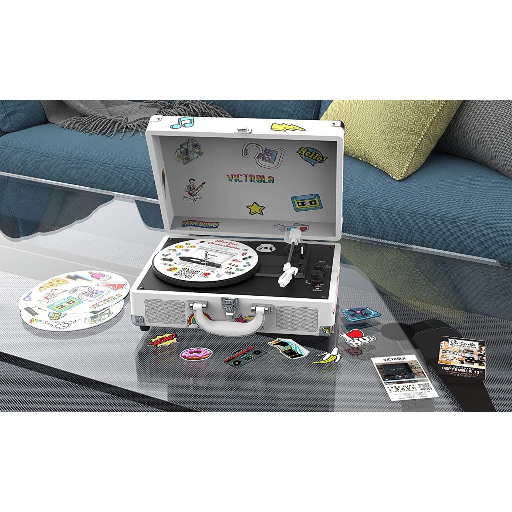 Victrola Tocadiscos 4 en 1 Bluetooth The Journey, VSC-550BT
