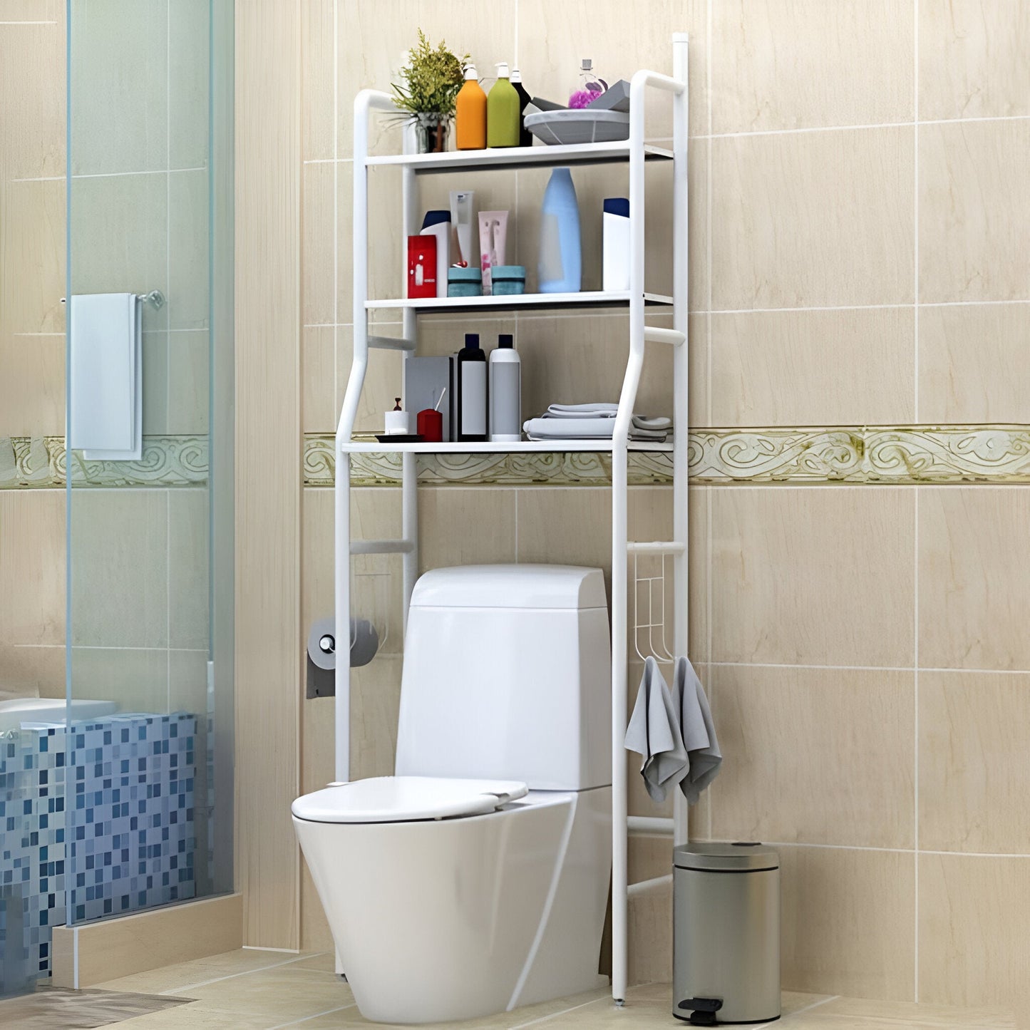 Miomu Estante Organizador para Baño, 3 Niveles
