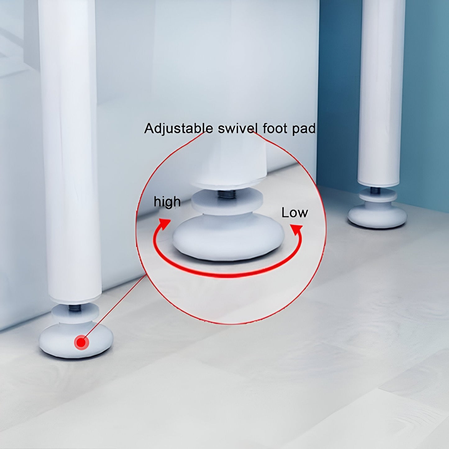 Miomu Estante Organizador para Baño, 3 Niveles