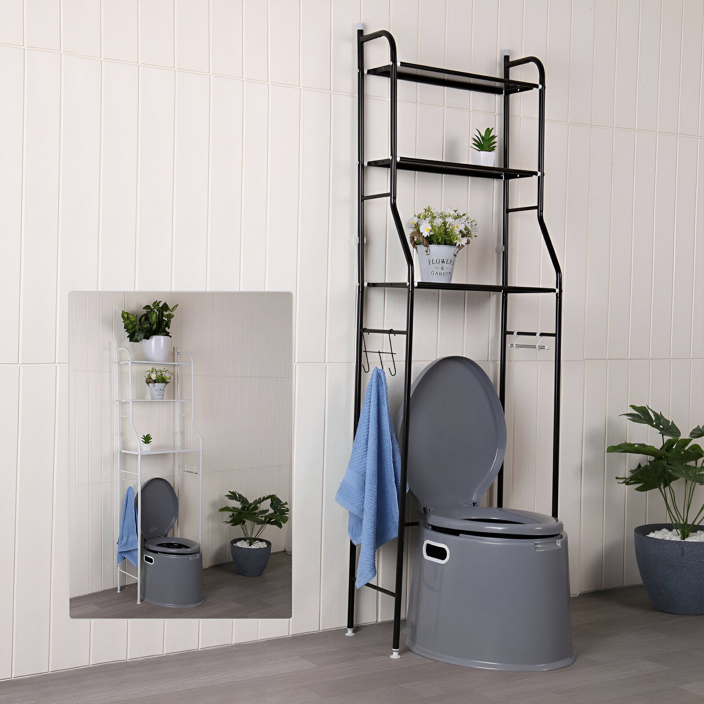 Miomu Estante Organizador para Baño, 3 Niveles