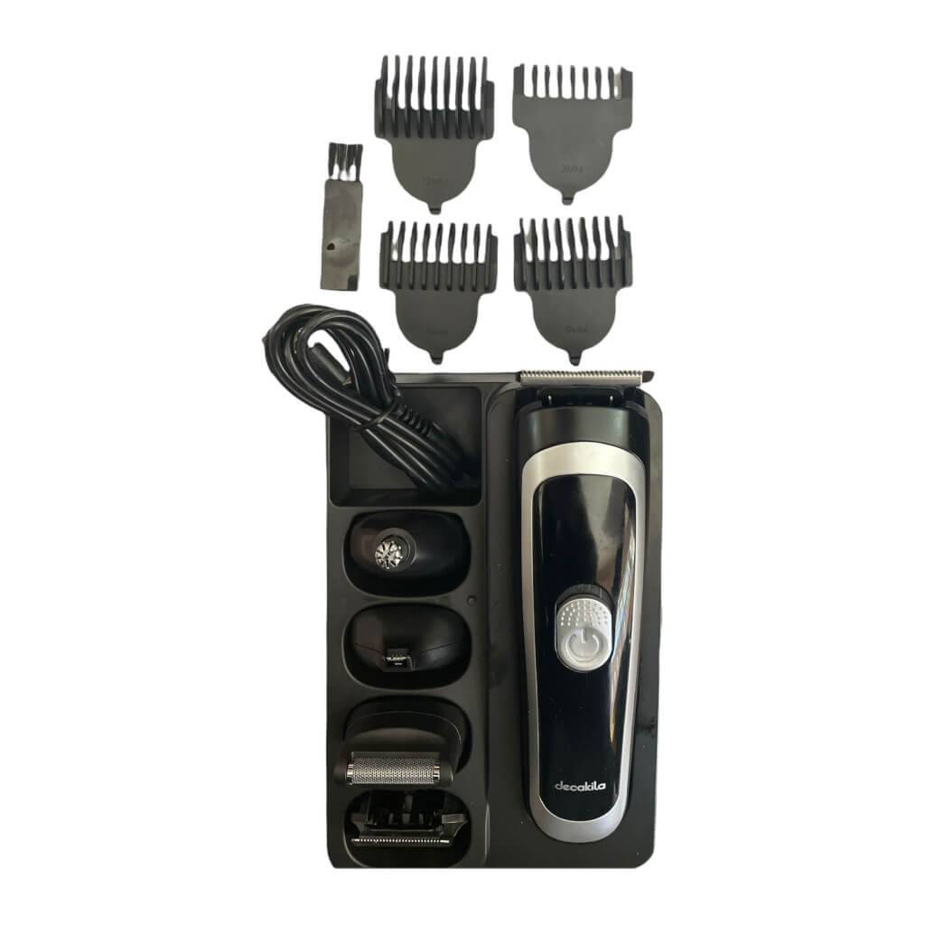 Decakila Cortadora de Cabello Inalámbrica Recargable 5 en 1 (KMHR017W)