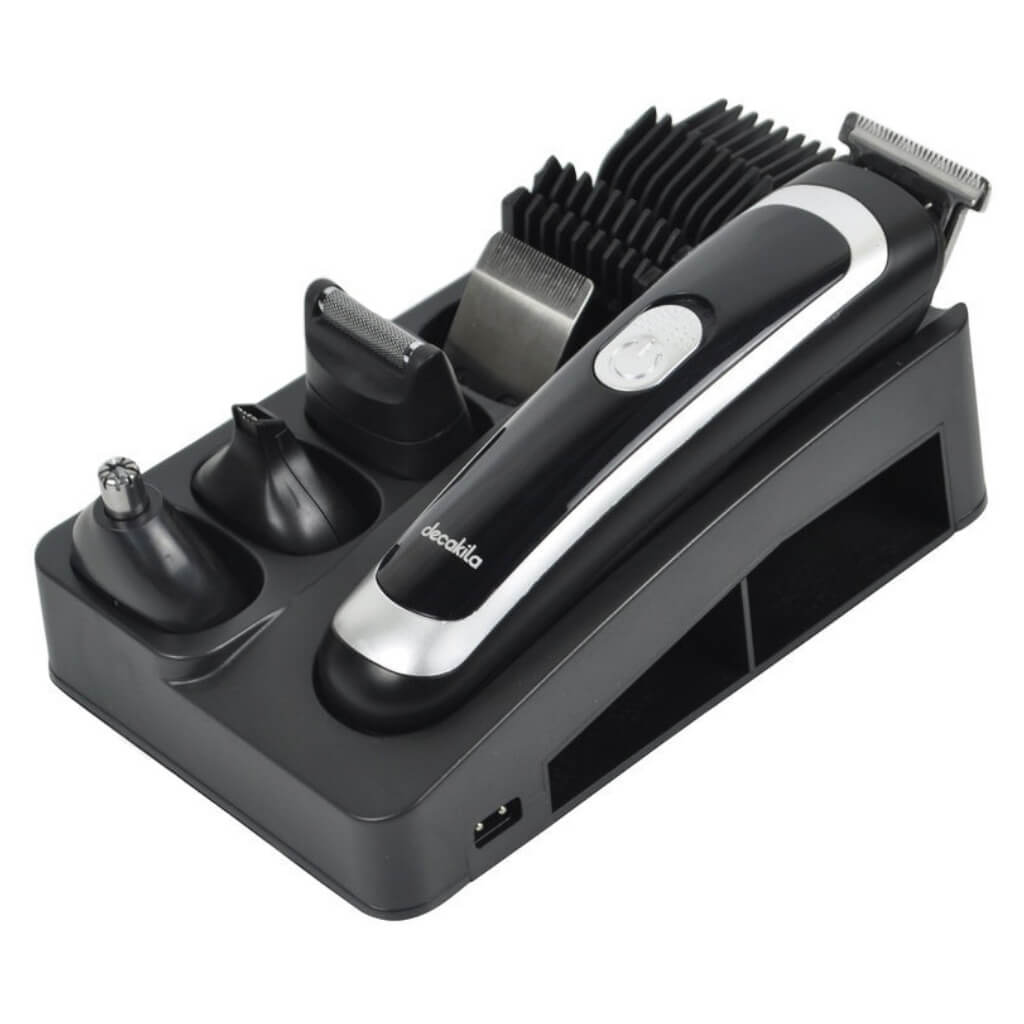 Decakila Cortadora de Cabello Inalámbrica Recargable 5 en 1 (KMHR017W)