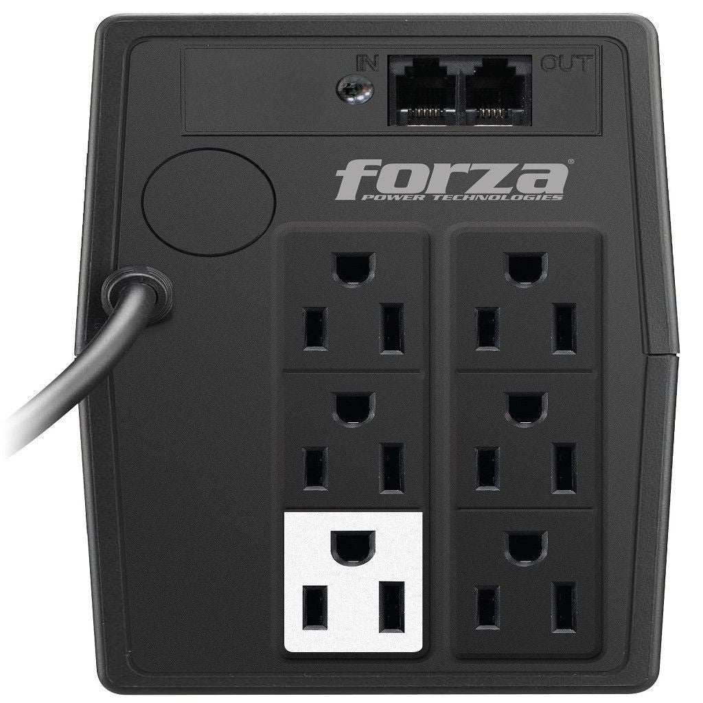 Forza UPS Regulador NT-1011 1000VA/500W/6 Salidas