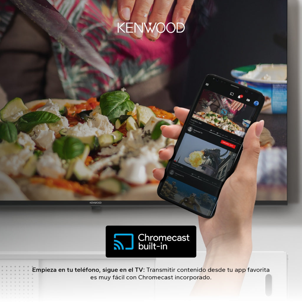 Kenwood Pantalla 32" Smart TV HD, LTK-K32B13G (copia)