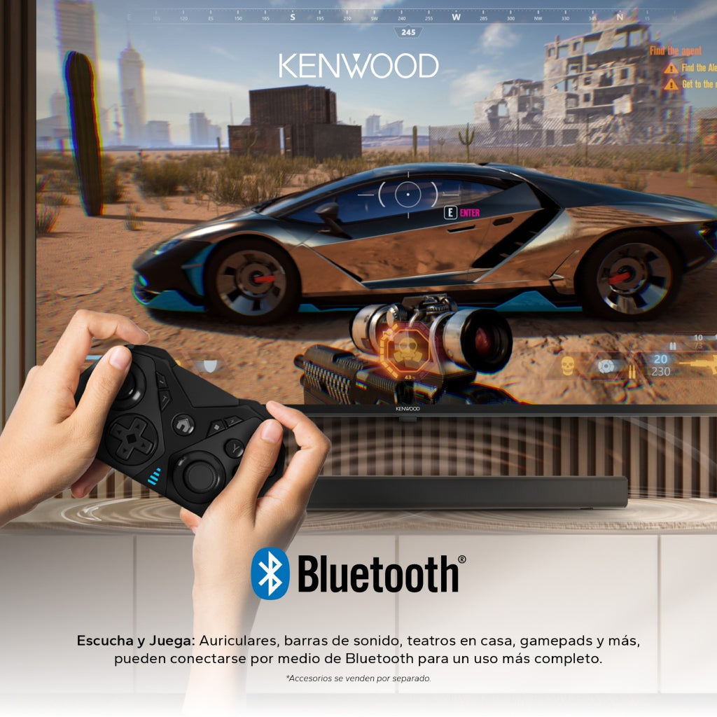 Kenwood Pantalla 32" Smart TV HD, LTK-K32B13G (copia)