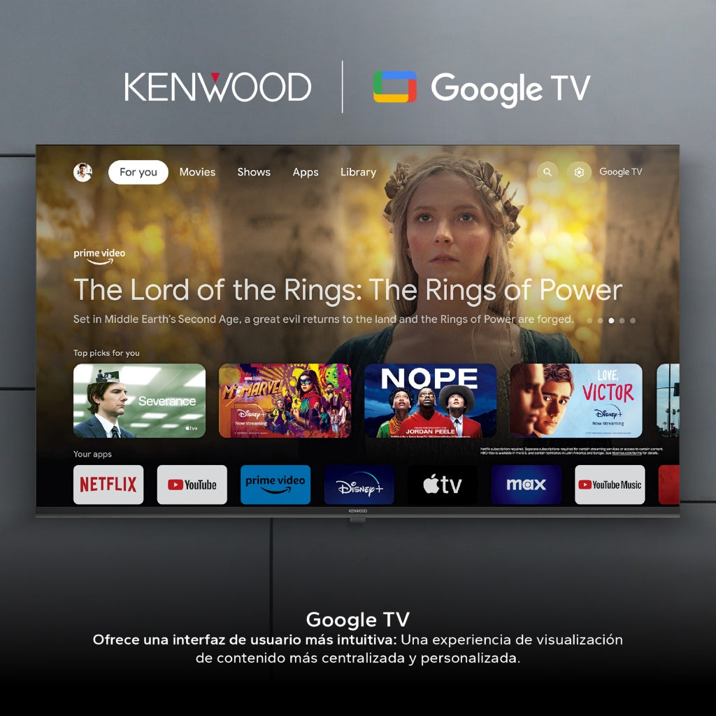 Kenwood Pantalla 32" Smart TV HD, LTK-K32B13G (copia)