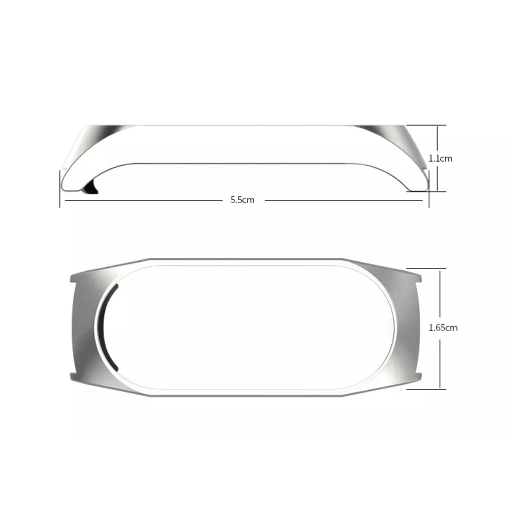 Mijobs Correa de Remplazo Metálica Milanesa para mi Band 7