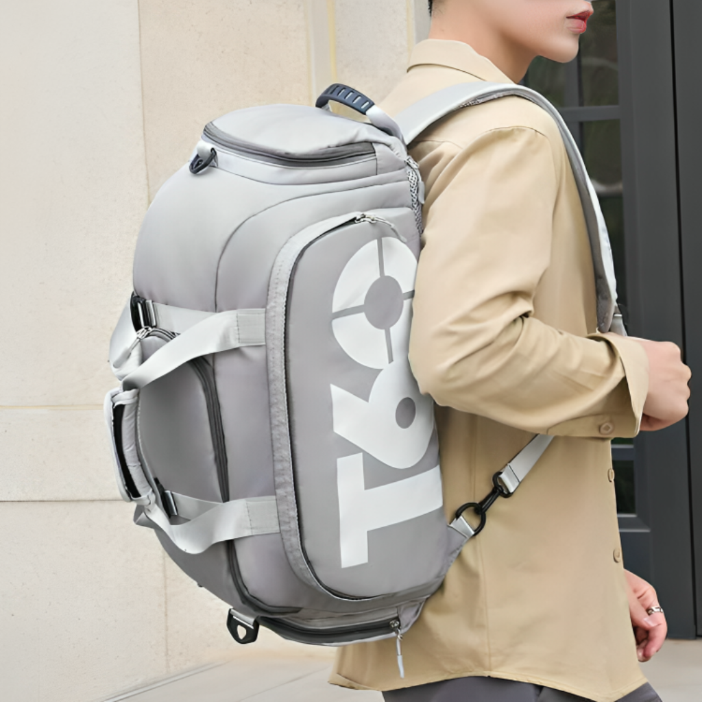 Miomu Bolsa de Gimnasio con Espacio para Zapatos