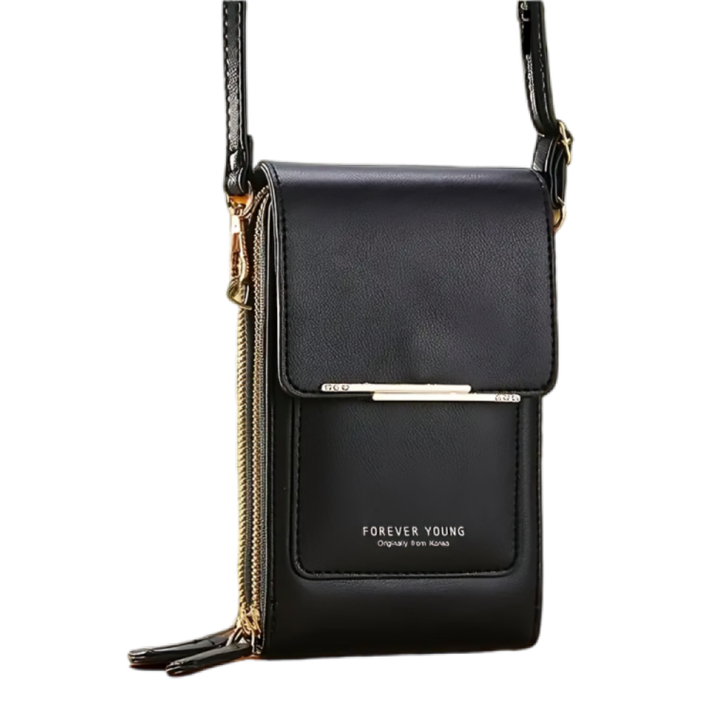 Miomu Bolso Cruzado con Ventanilla de Visualización para Pantalla de Celular