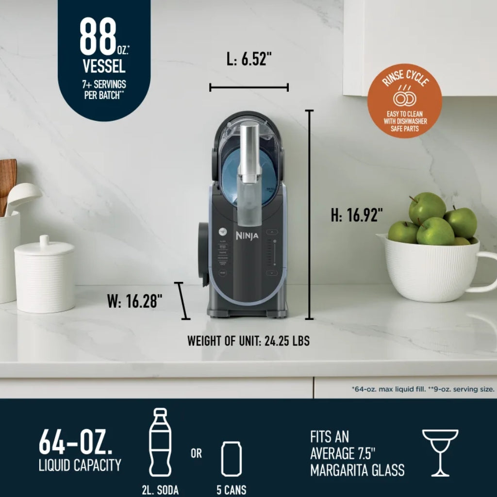 Ninja Máquina de Granizados Slushi FS301C, 2L