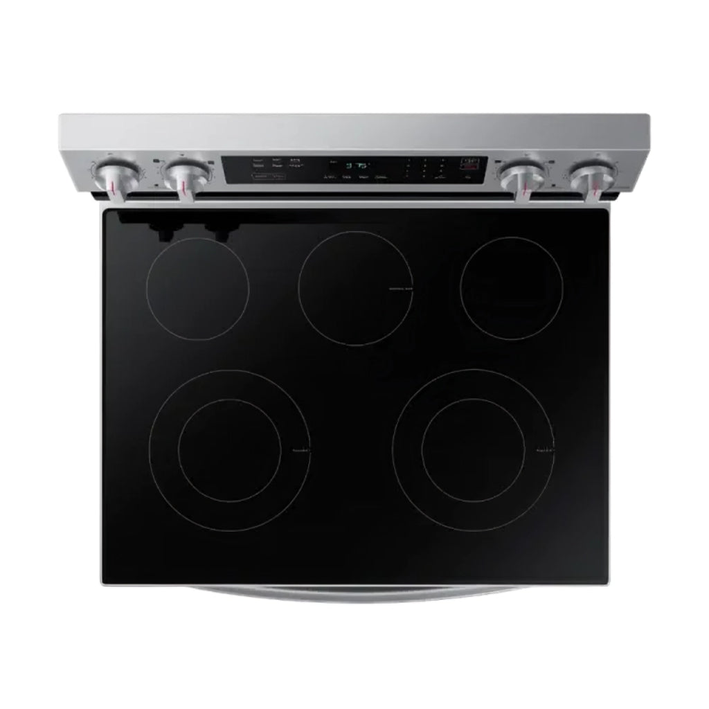 Samsung Cocina Eléctrica 30" 5 Quemadores, NE63F6311SR/AP