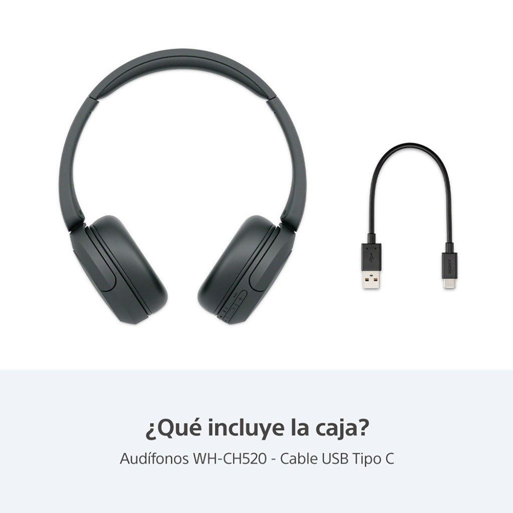 Sony Audífonos Inalámbricos de Diadema (WH-CH520)