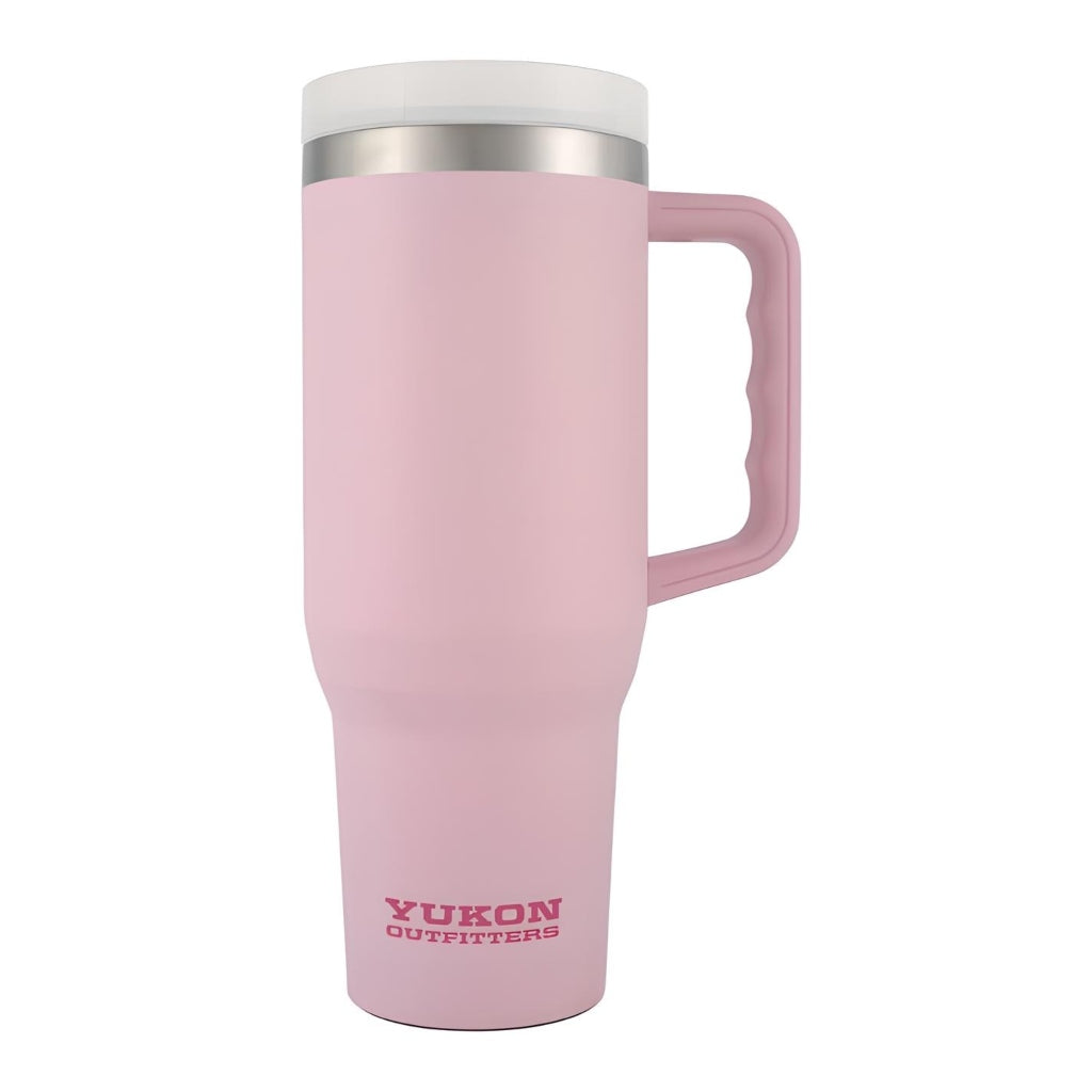 Yukon Vaso Térmico con Agarradera y Pajilla, 40 Oz