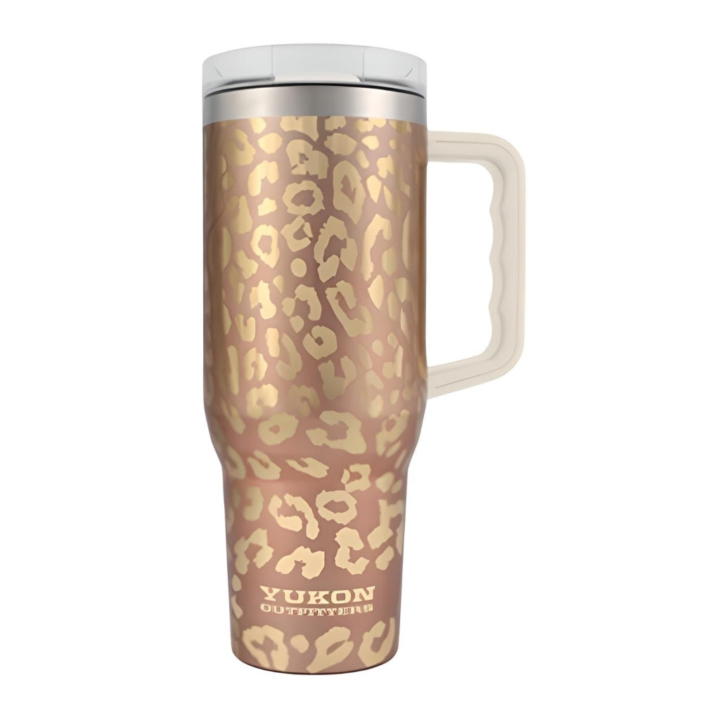 Yukon Vaso Térmico con Agarradera y Pajilla, 40 Oz