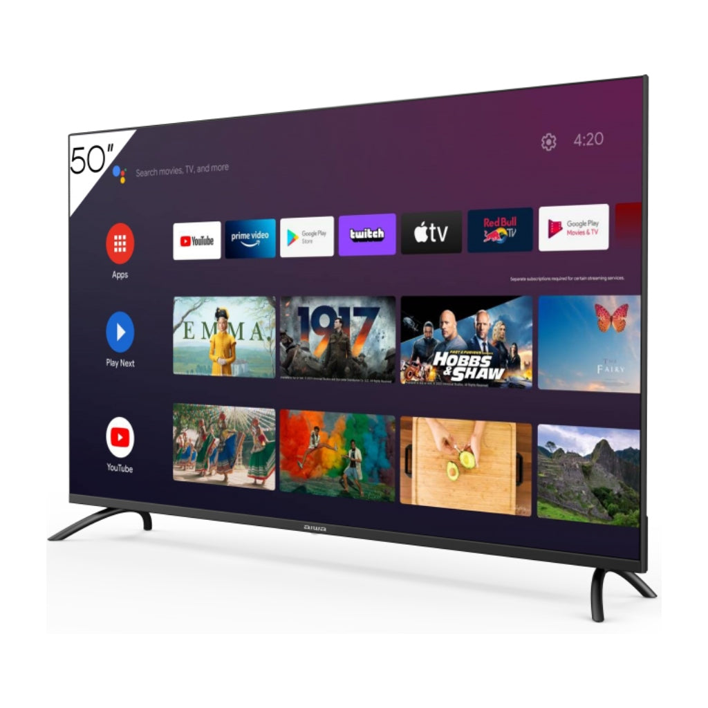Aiwa Pantalla 50" UHD LED 4K Smart, AW50B4KFG