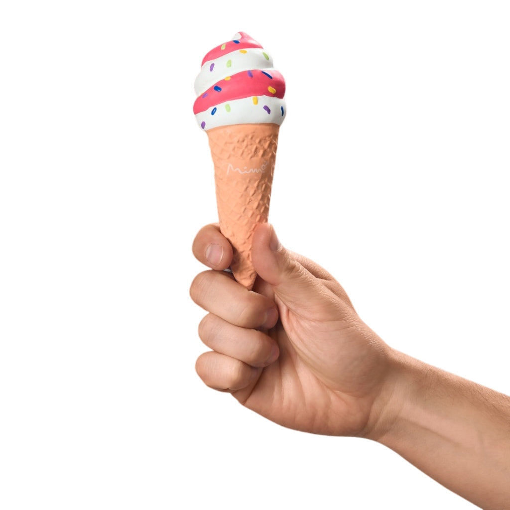 Mimo Juguete Cono de Helado con Sonido, para Perros