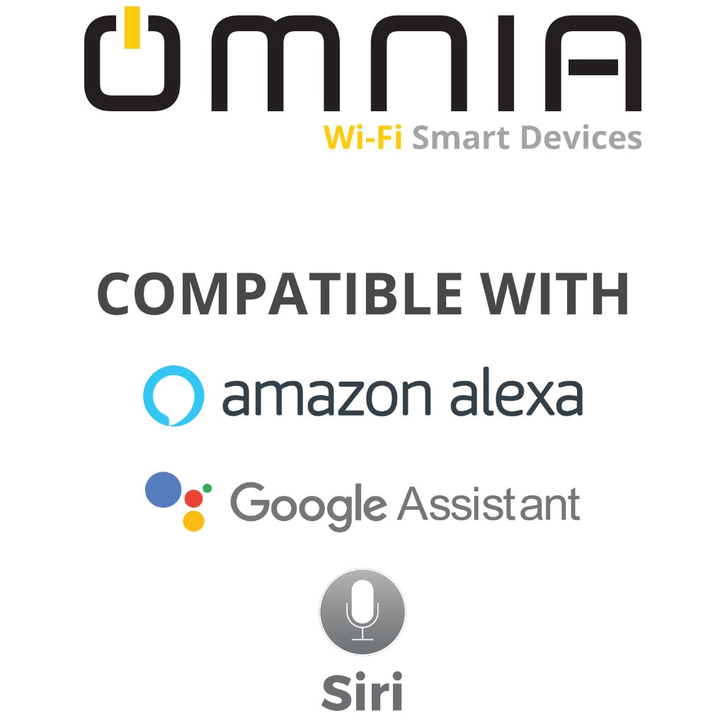 Omnia Interruptor Inteligente Híbrido Wifi/rf 2 Vías
