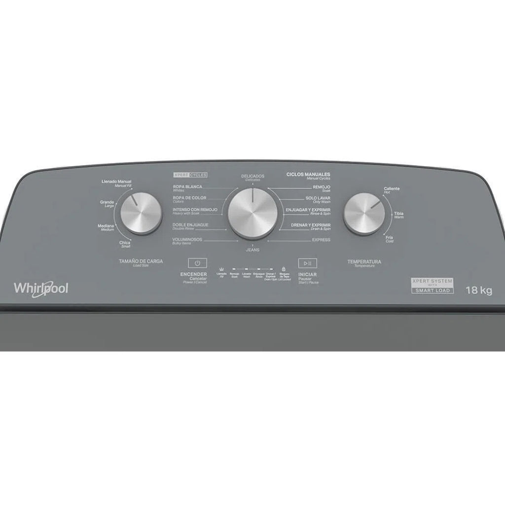 Whirlpool Lavadora Automática Carga Superior 18 Kg Xpert System (8MWTW1823WJM)