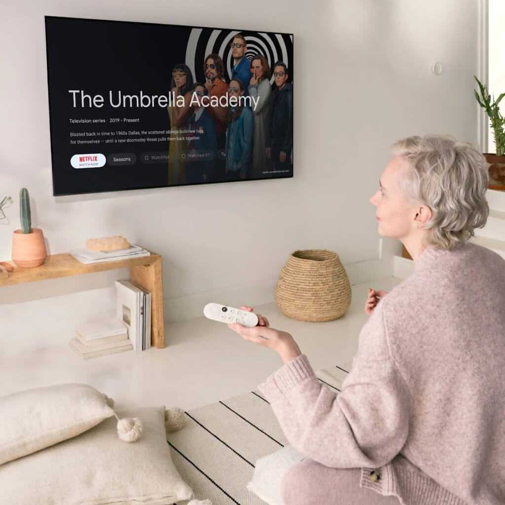 Google Dispositivo para Streaming Chromecast con Google TV HD