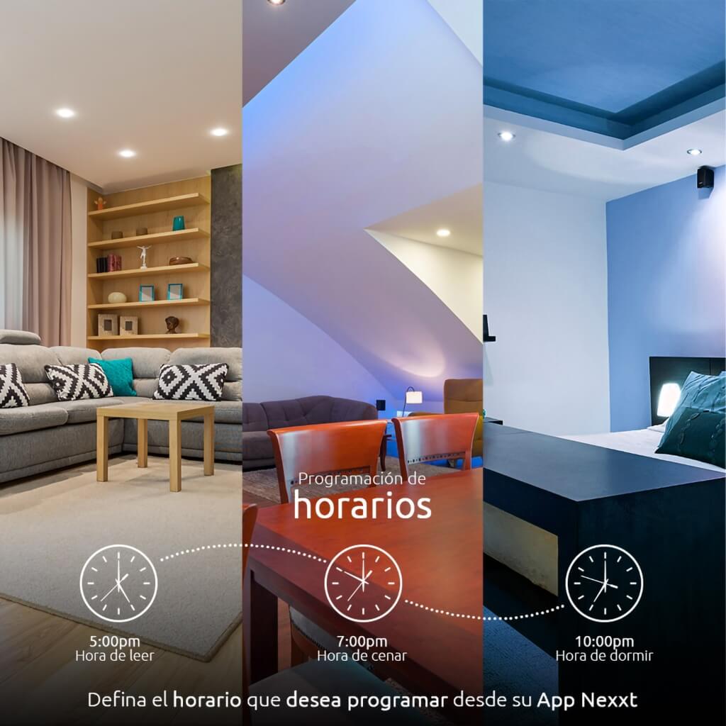 Nexxt Solutions Lámpara de Techo Inteligente Wi-Fi, NHB-C810