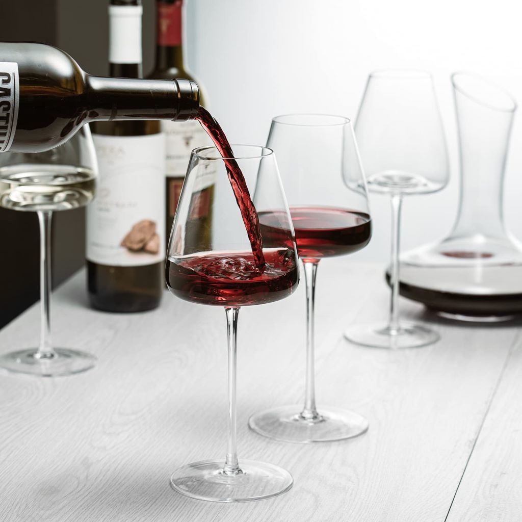 La Gotera Set Copa de Cristal para Vino, 2 Unidades