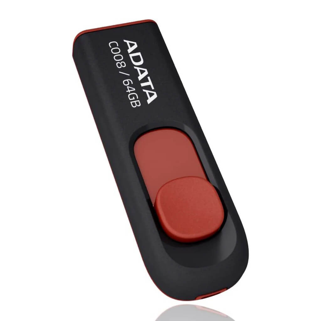 Adata Memoria Flash USB 64GB 2.0 C008, AC008-64G-R