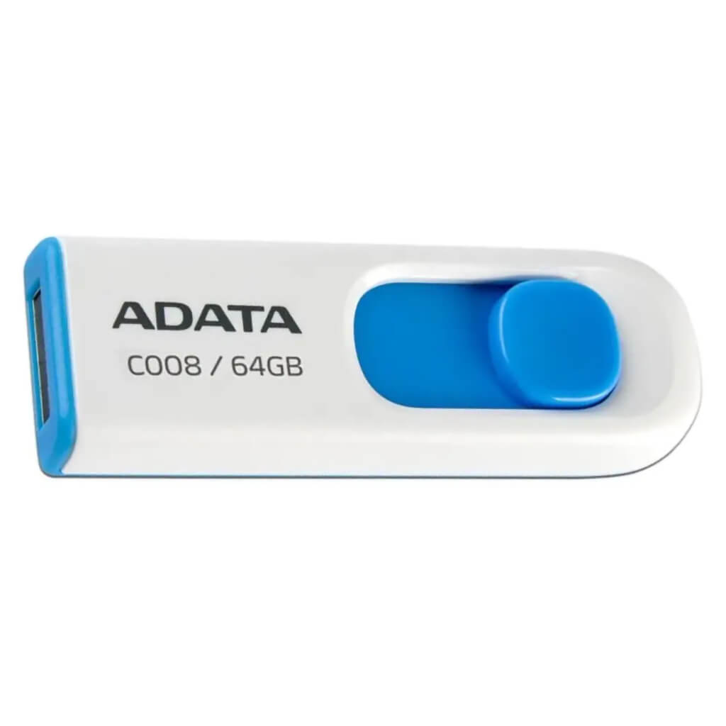 Adata Memoria Flash USB 64GB 2.0 C008, AC008-64G-R