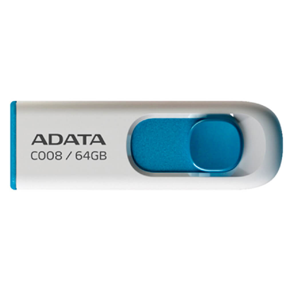 Adata Memoria Flash USB 64GB 2.0 C008, AC008-64G-R