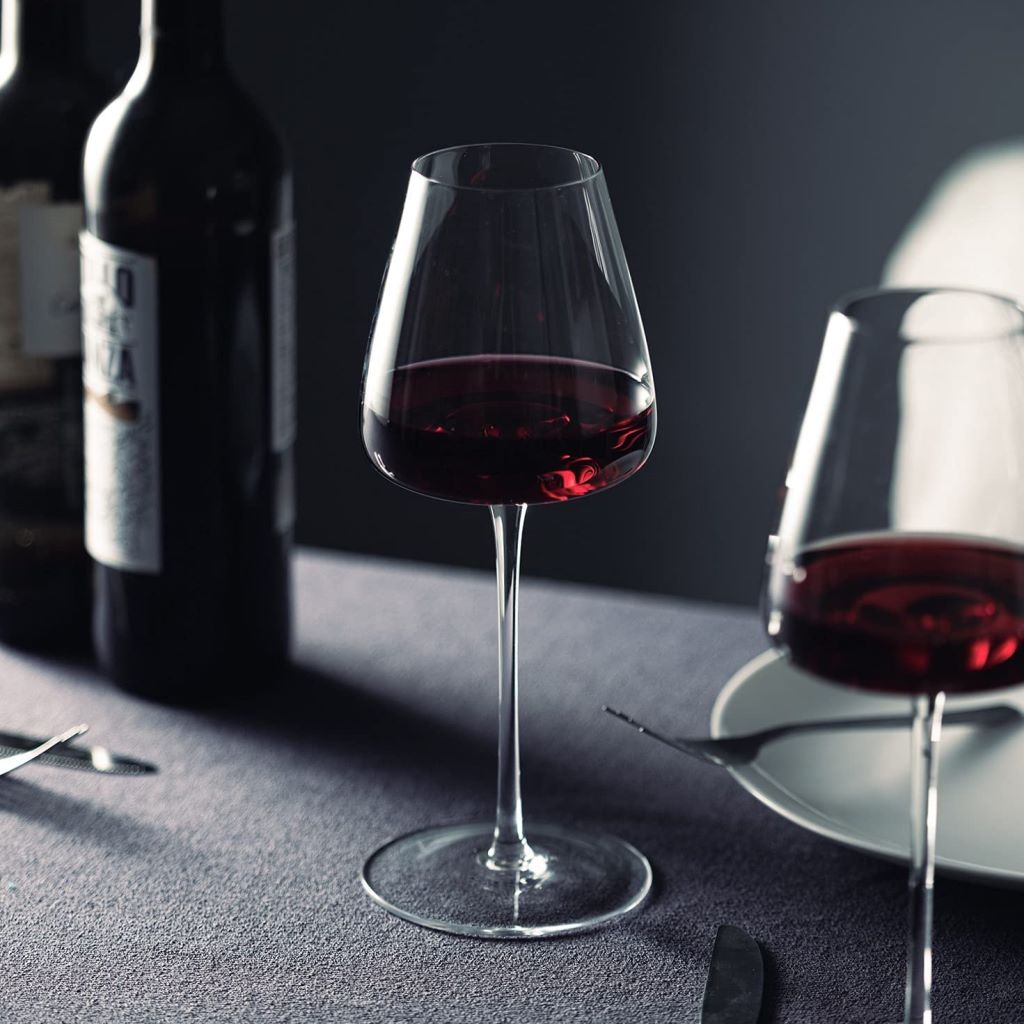 La Gotera Set Copa de Cristal para Vino, 2 Unidades