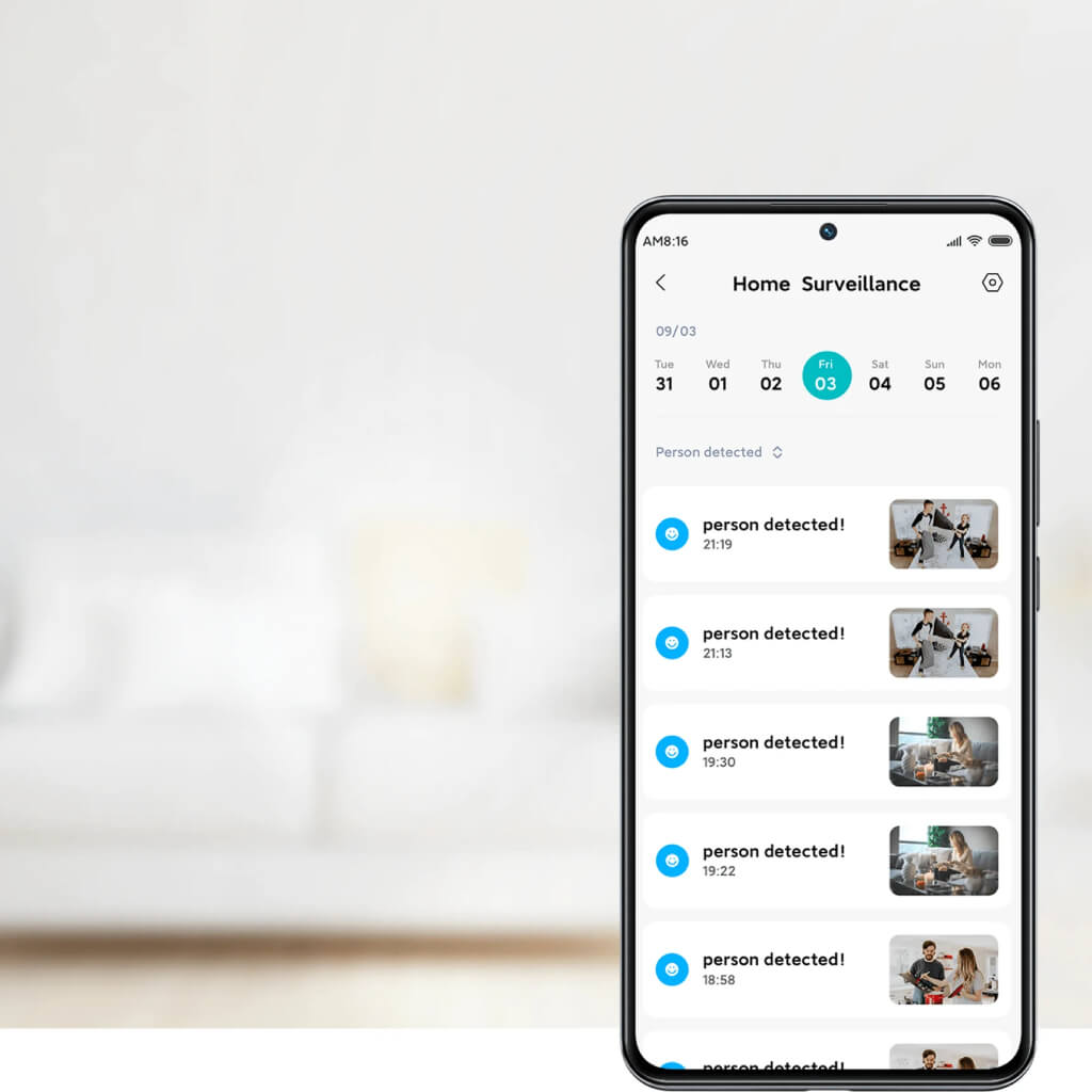 Xiaomi Cámara Wi-Fi Inteligente 360° C200
