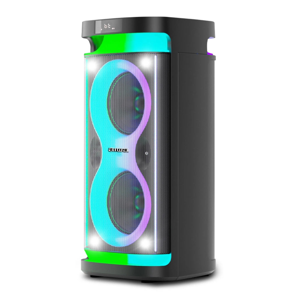 Aiwa Parlante Inalámbrico Portátil 600w con Luz, Awpoh4d