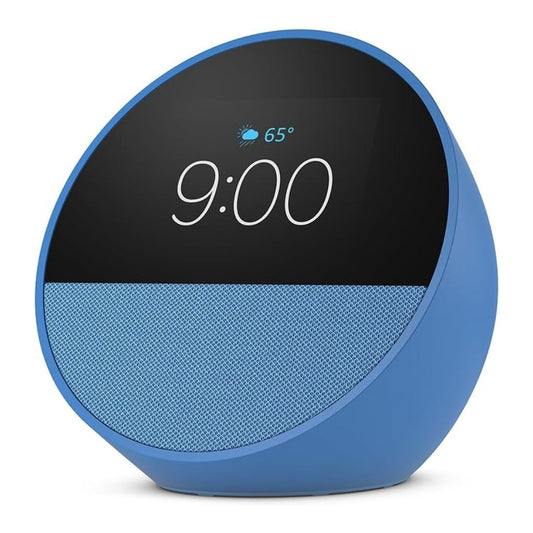 Amazon Parlante Inteligente Echo Spot con Reloj Gen, 2024