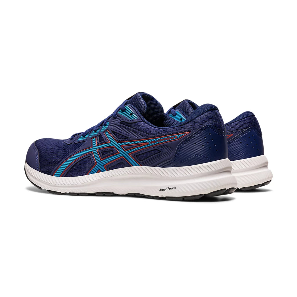 Asics Tenis Gel-Contend 8 Azul/Celeste/Blanco, para Hombre