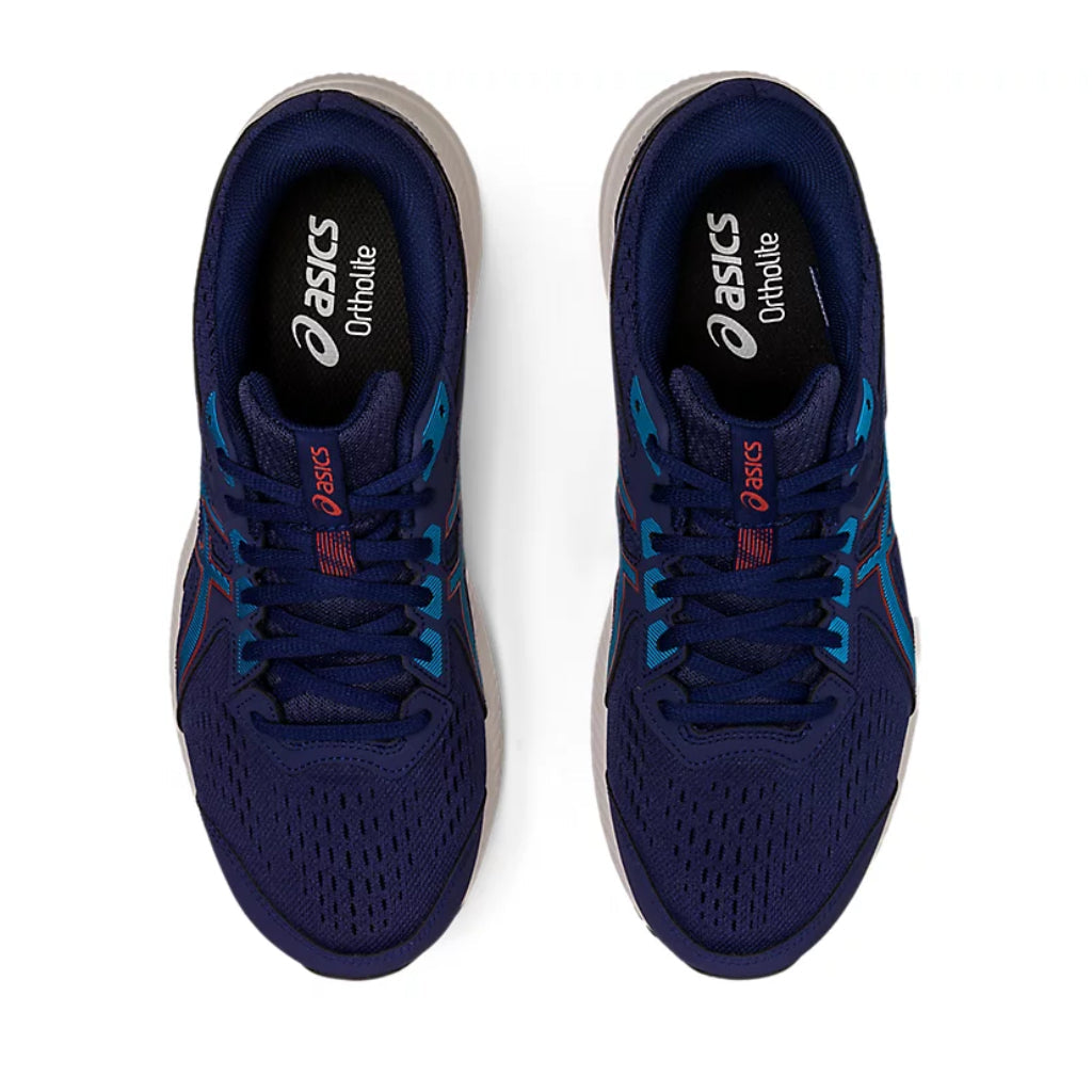 Asics Tenis Gel-Contend 8 Azul/Celeste/Blanco, para Hombre