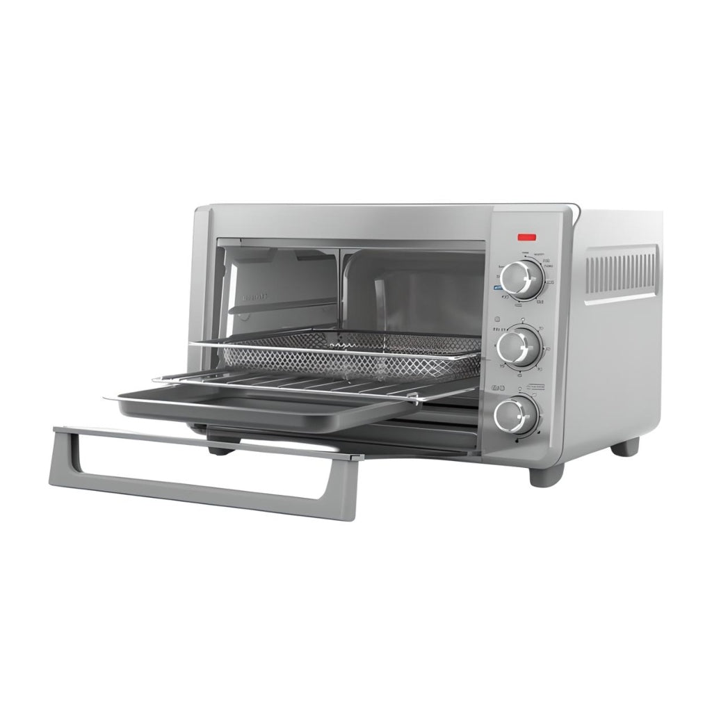 Black & Decker Horno Tostador con Freidora Aire 21.8 Litros, TO3217SS-LA