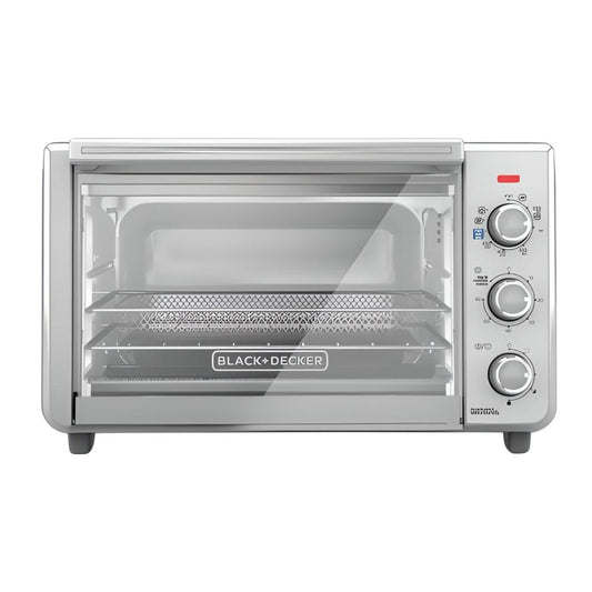 Black & Decker Horno Tostador con Freidora Aire 21.8 Litros, TO3217SS-LA