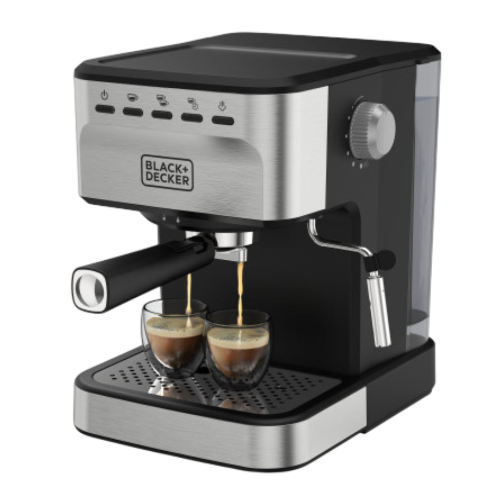 Black & Decker Máquina de Café Espresso Semiautomática (EM0312-0SDLA)
