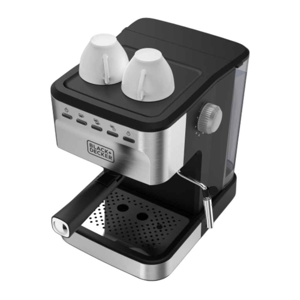 Black & Decker Máquina de Café Espresso Semiautomática (EM0312-0SDLA)