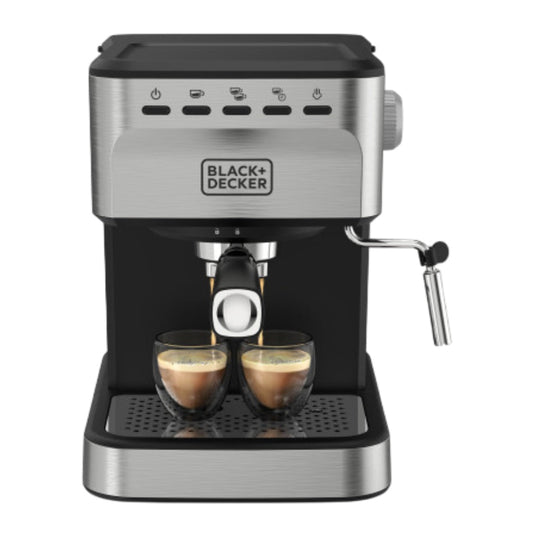 Black & Decker Máquina de Café Espresso Semiautomática (EM0312-0SDLA)