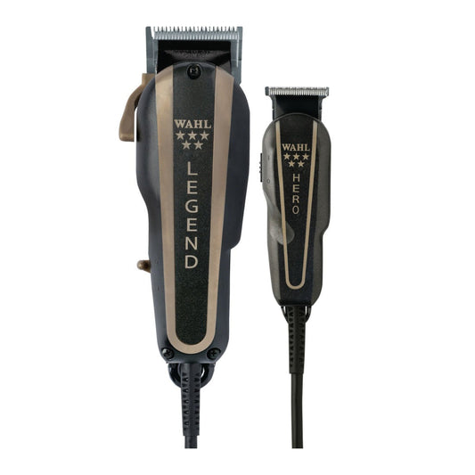 Wahl Set Cortadora de Cabello Profesional Alámbrica Barber Pro, 8180-108