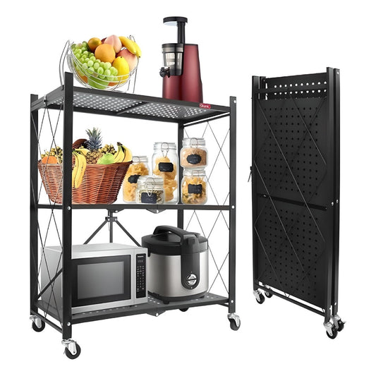 Miomu Mueble de Almacenamiento Plegable Diseño Carrito