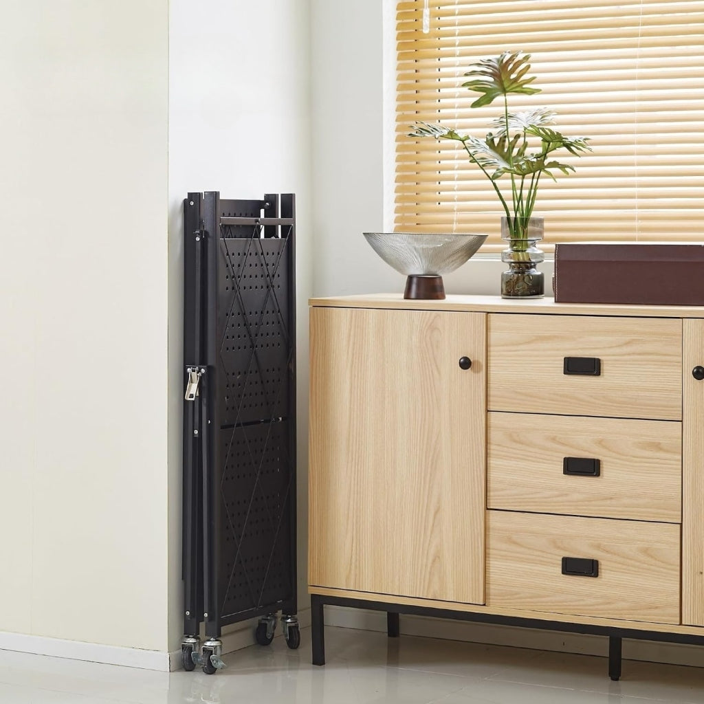 Miomu Mueble de Almacenamiento Plegable Diseño Carrito