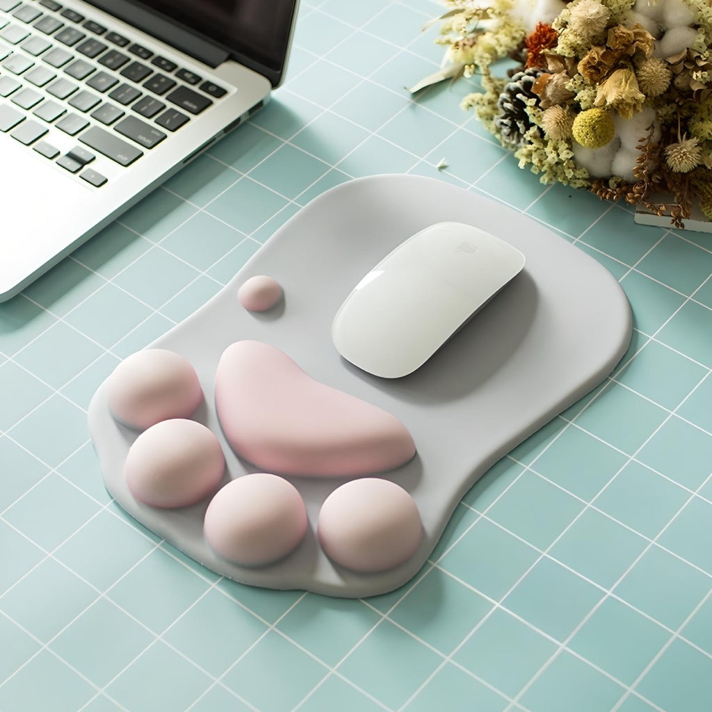 Miomu Mousepad, Diseño Huella Gato