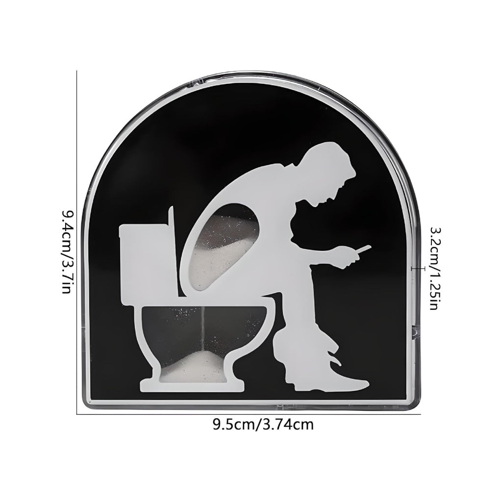 Miomu Reloj de Arena Divertido para Baño