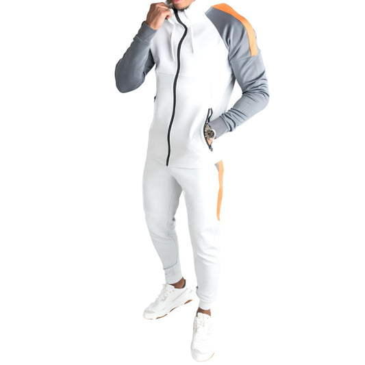 Miomu Conjunto de Jogger y Sudadera Blanco, para Hombre